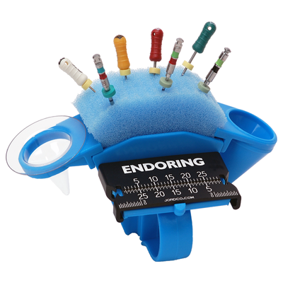 EndoRing® II Hand-held Endodontic Instrument - with REDUCED GLARE Metal Black Ruler
