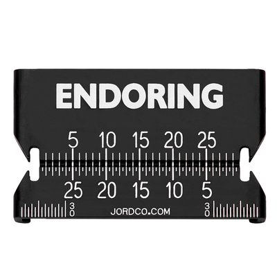 EndoRing® Metal Ruler Reduced Glare